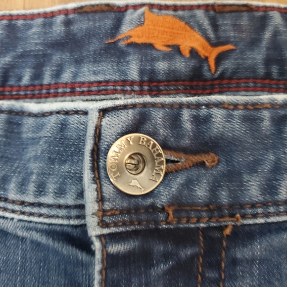 Tommy Bahama Jeans Men's 38x34 Blue Standard Classic Straight Cut Medium Wash - Picture 2 of 13